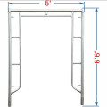 Vente chaude Flip Lock Frame Walk-thru frame échelle arc cadres échafaudage